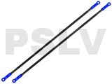 180CFX812-B   Tail Boom Support Set CNC (Bleu) - Blade 180 CFX